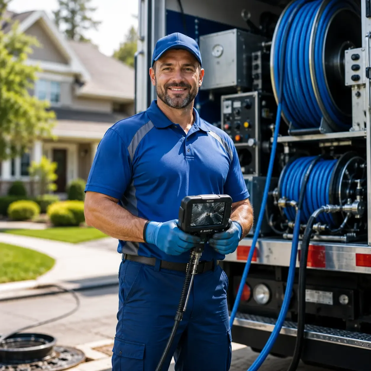 Local outdoor drain cleaning specialists in Bruni, TX